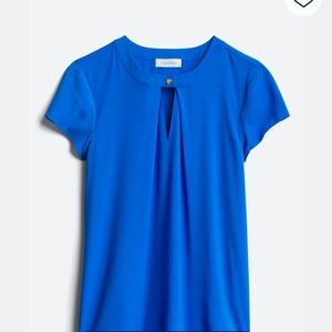 🌿 Calvin Klein Women's Cobalt Blouse